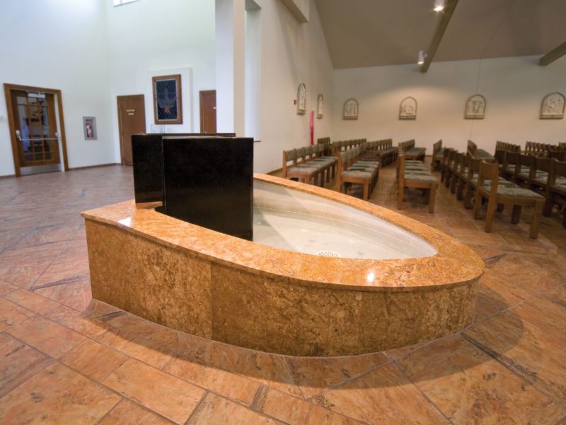 custom stone baptism station cincinnati oh